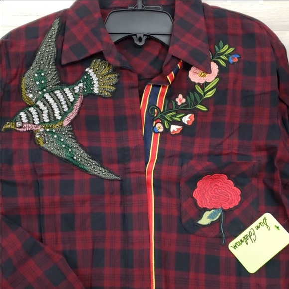 Sam Edelman thick shirt or shirt NWT - Picture 3 of 5